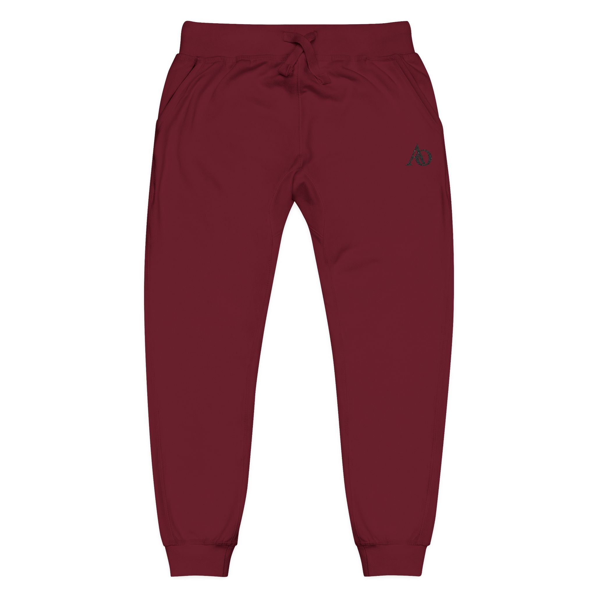 Unisex Fleece Sweatpants (Embroidery) - AO Logo - Albanian Origins