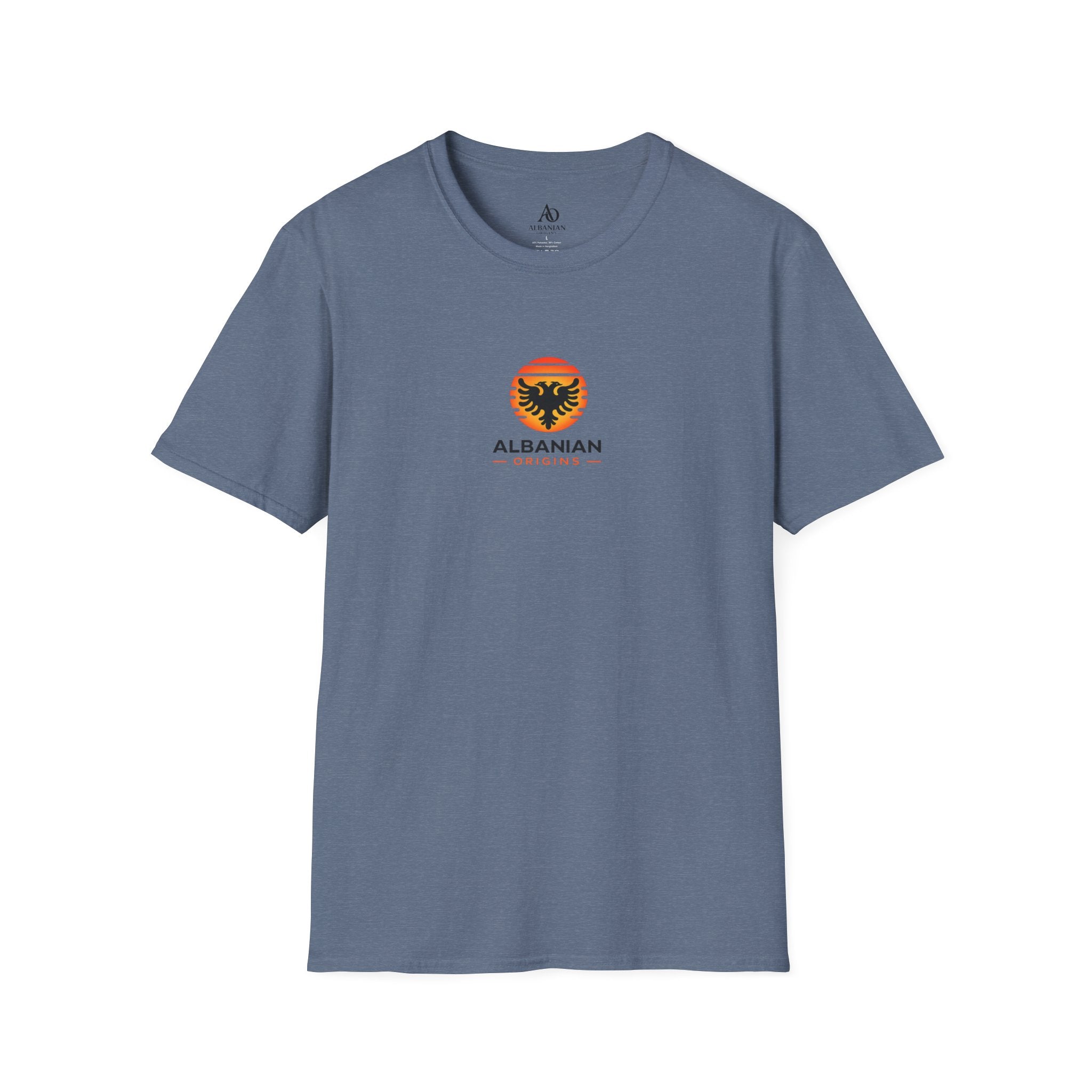 Unisex Softstyle T-Shirt - Albanian Origins Sun Logo