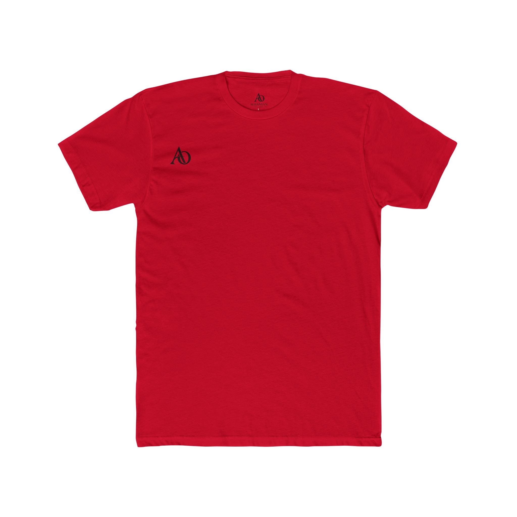 Unisex Cotton Crew Tee - AO - Albanian Origins
