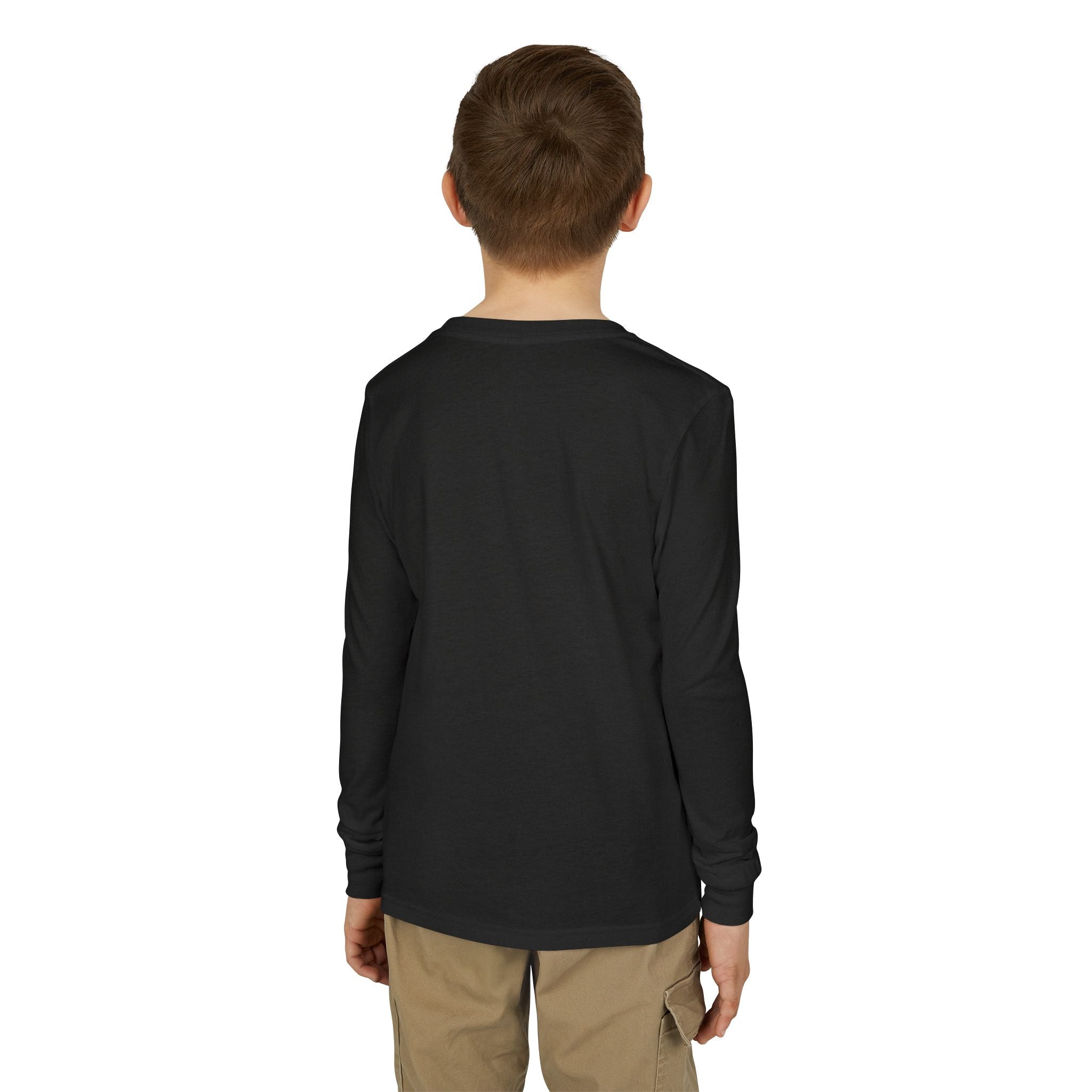 Youth Jersey Long Sleeve Tee - Albanian Origins Logo