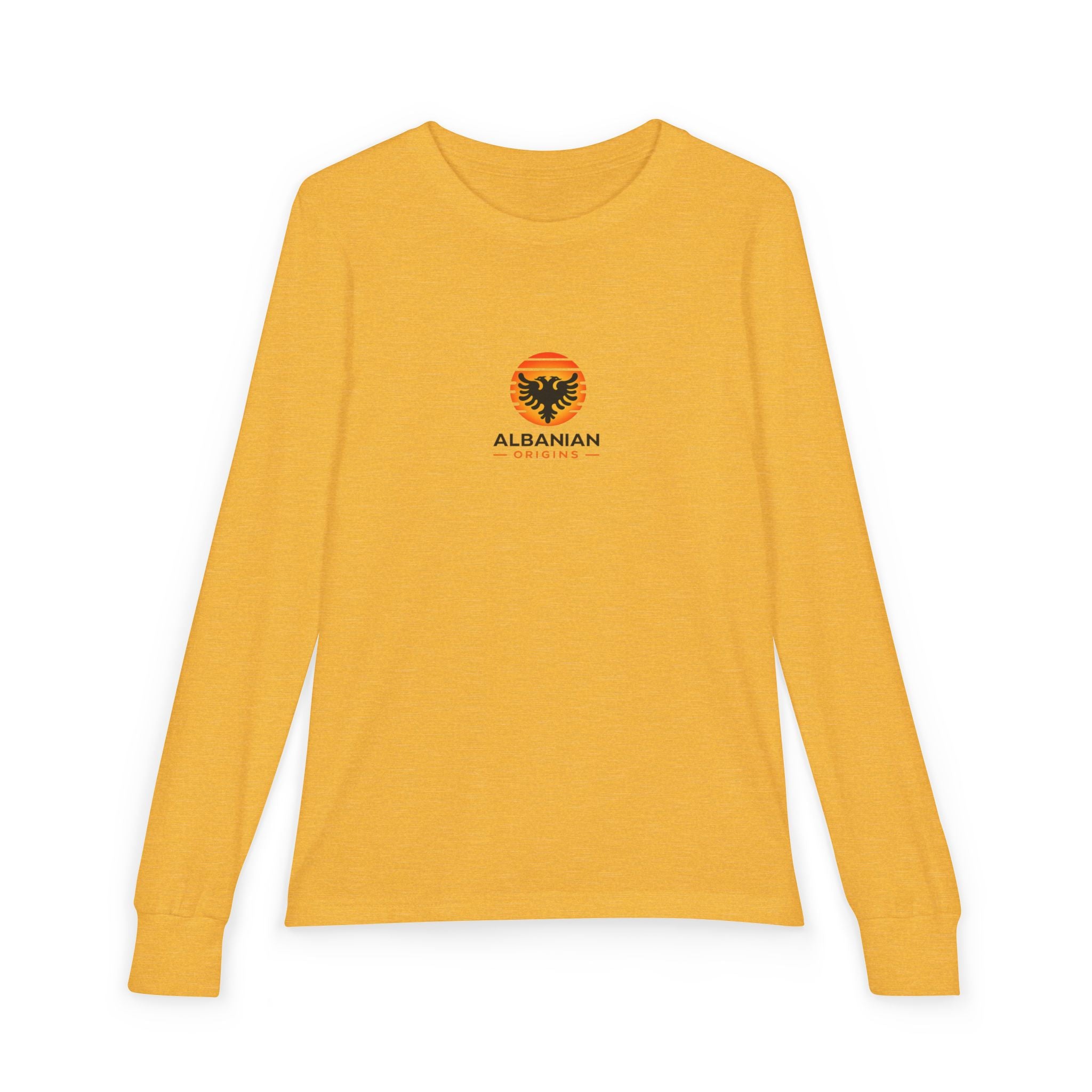 Youth Jersey Long Sleeve Tee - Albanian Origins Sun Logo