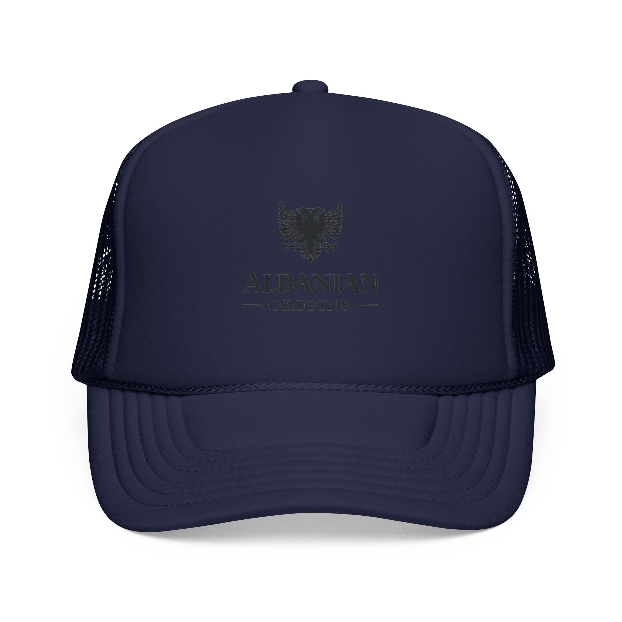 Foam Trucker Hat - Albanian Origins Eagle
