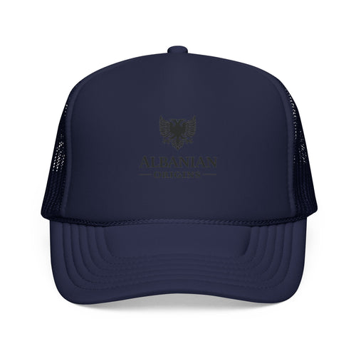 Foam Trucker Hat - Albanian Origins Eagle