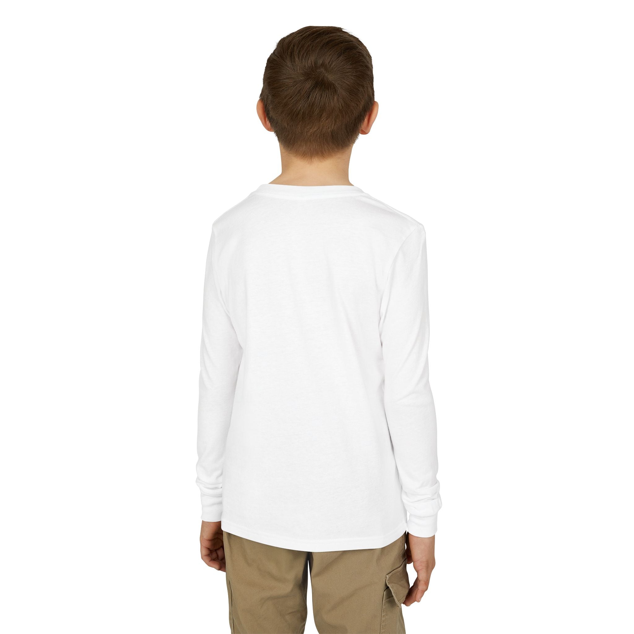 Youth Jersey Long Sleeve Tee - Albanian Origins Logo