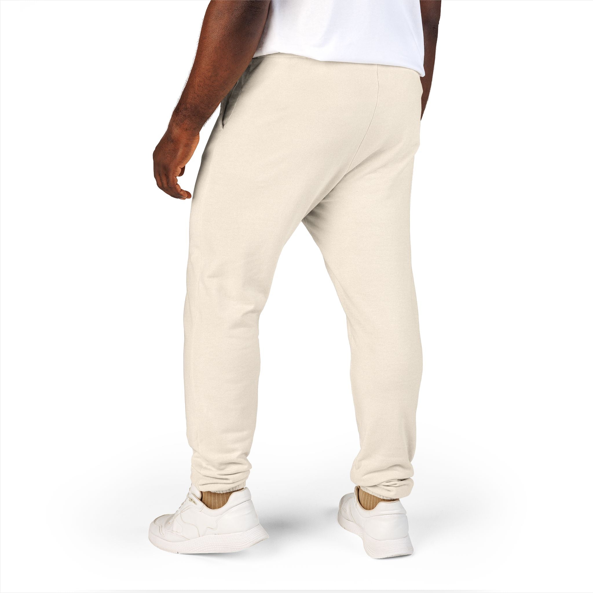 Unisex Garment-Dyed Fleece Sweatpants - Albanian Origins Eagle Design