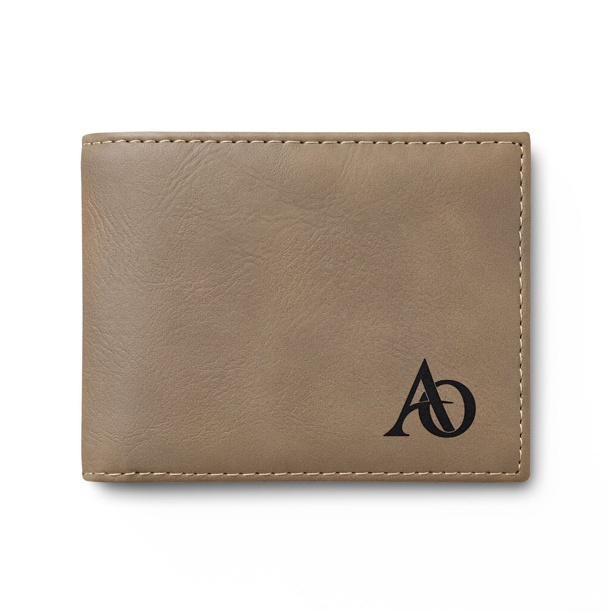 Bi-Fold Wallet with Flip - AO Logo