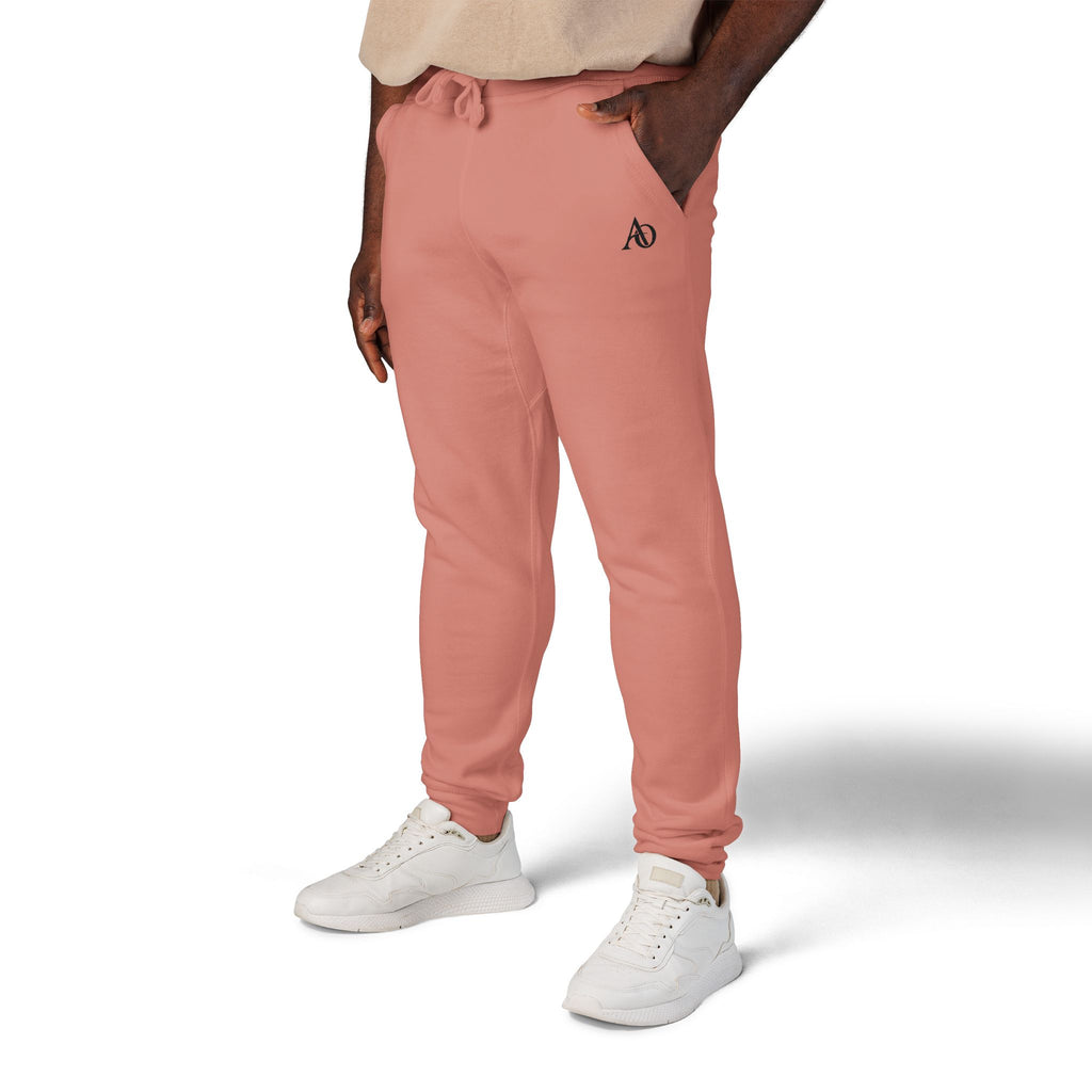 Unisex Fleece Sweatpants (Embroidery) - AO Logo - Albanian Origins