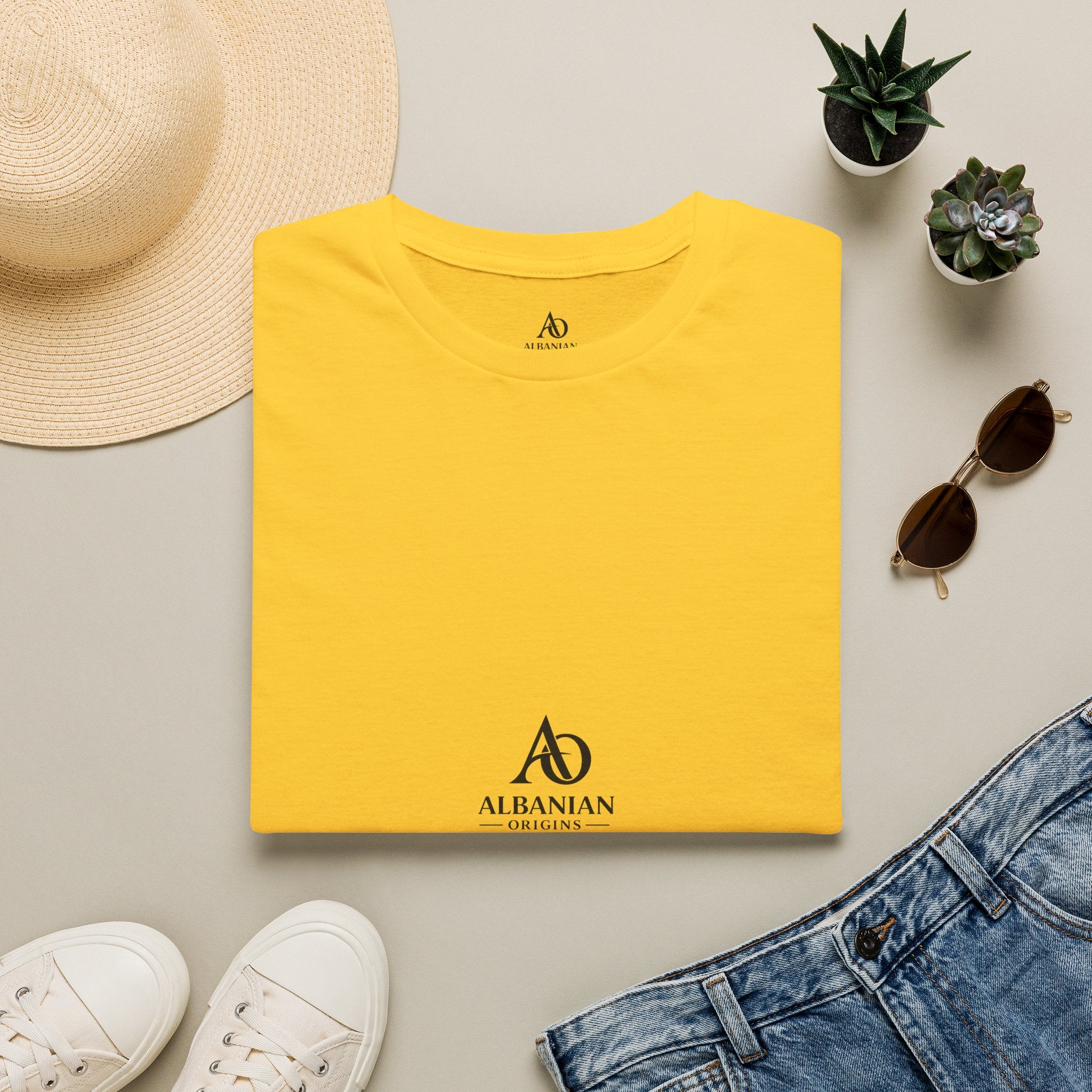Unisex Softstyle T-Shirt - Albanian Origins Logo