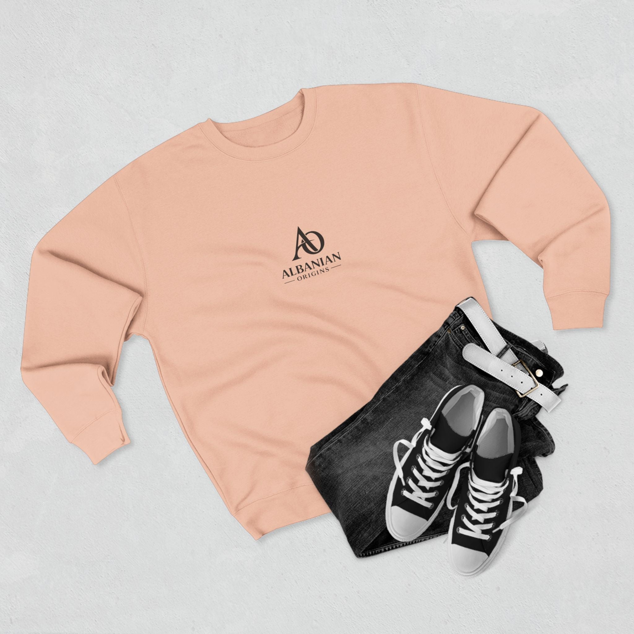 Unisex Crewneck Sweatshirt - Albanian Origins Logo