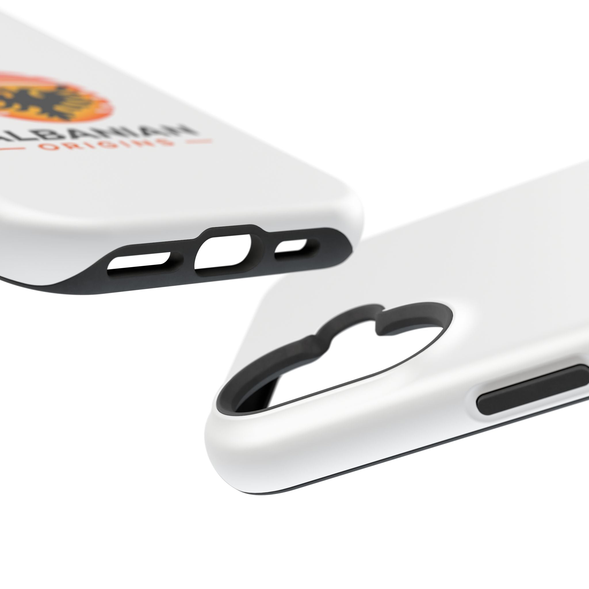 Magnetic Impact-Resistant Cases - Albanian Origins Sun Logo