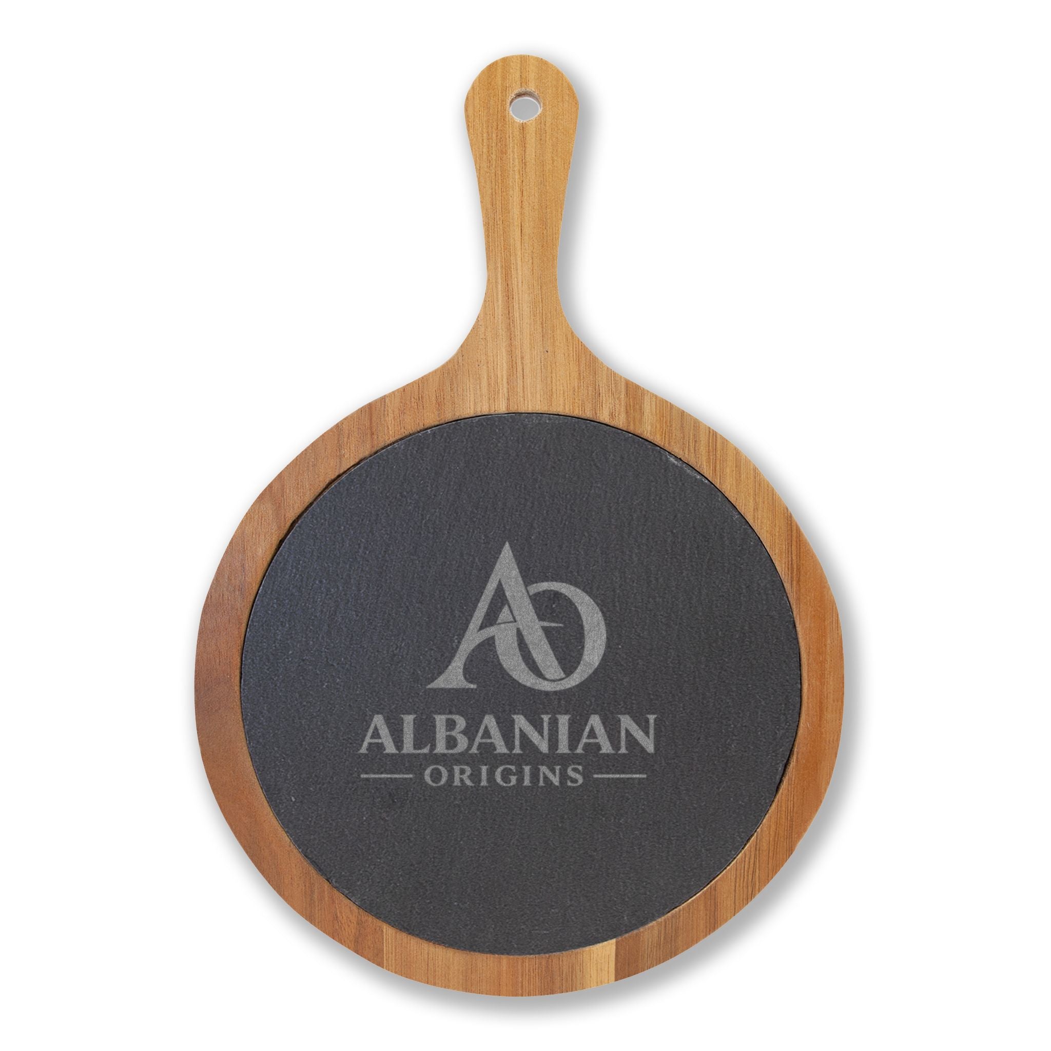 Charcuterie Board (Engraving) - Albanian Origins Logo