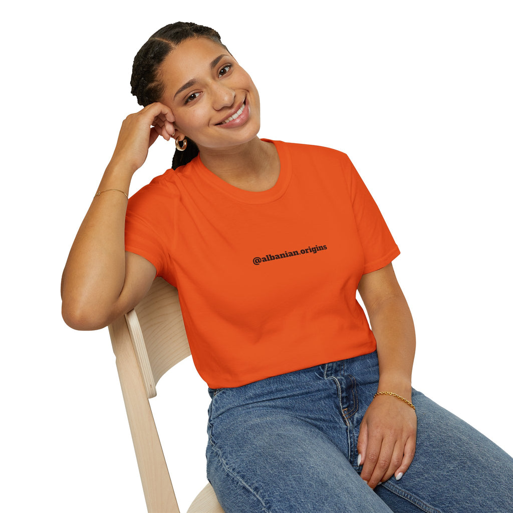 Unisex Softstyle T-Shirt - @albanian.origins - Albanian Origins Design
