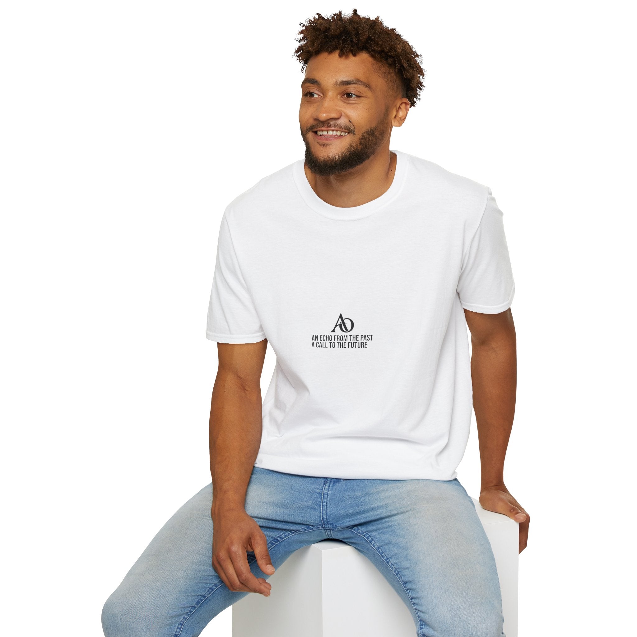 Unisex Softstyle T-Shirt - AO Logo - An Echo From the Past, A Call to the Future