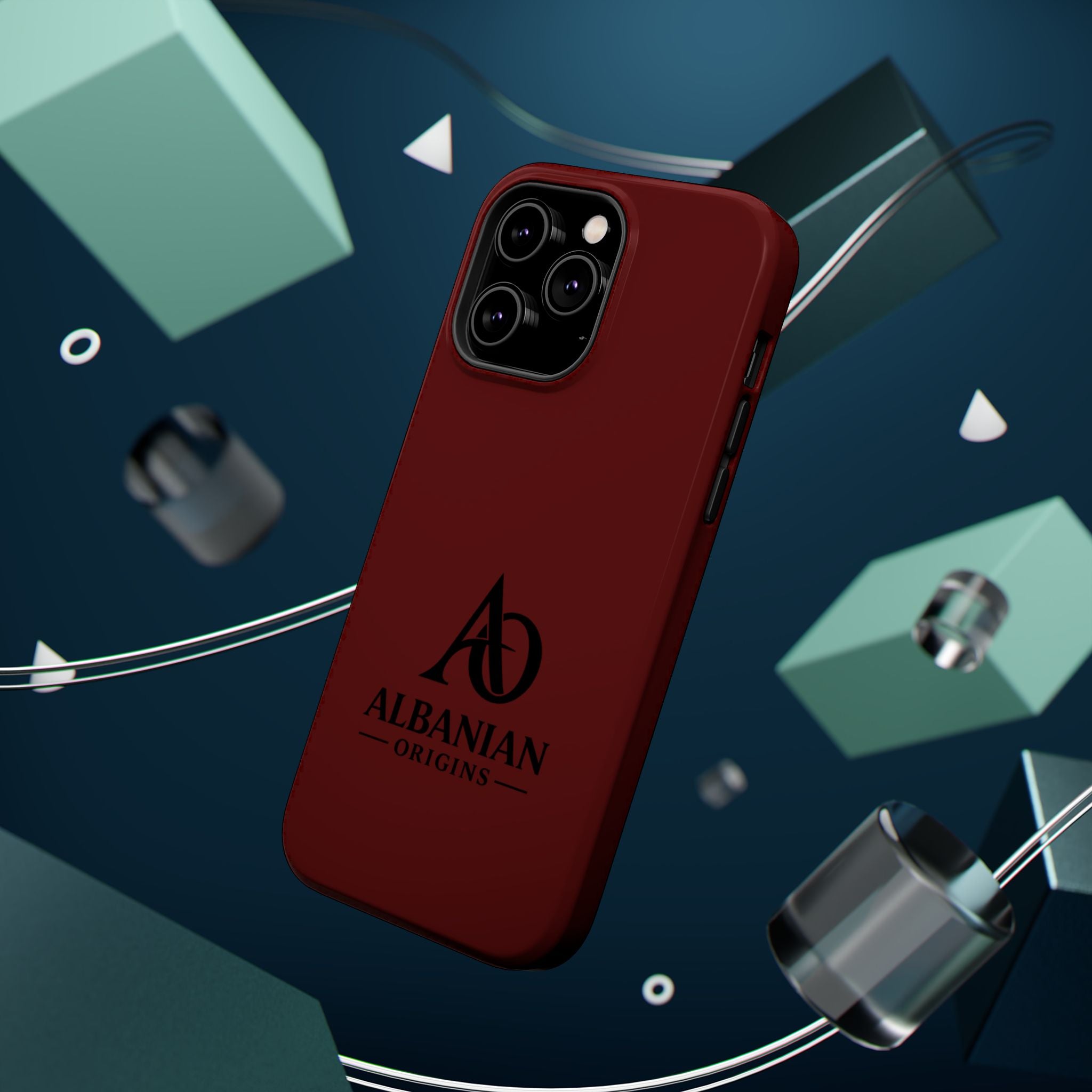 Magnetic Impact-Resistant Cases - Albanian Origins Logo