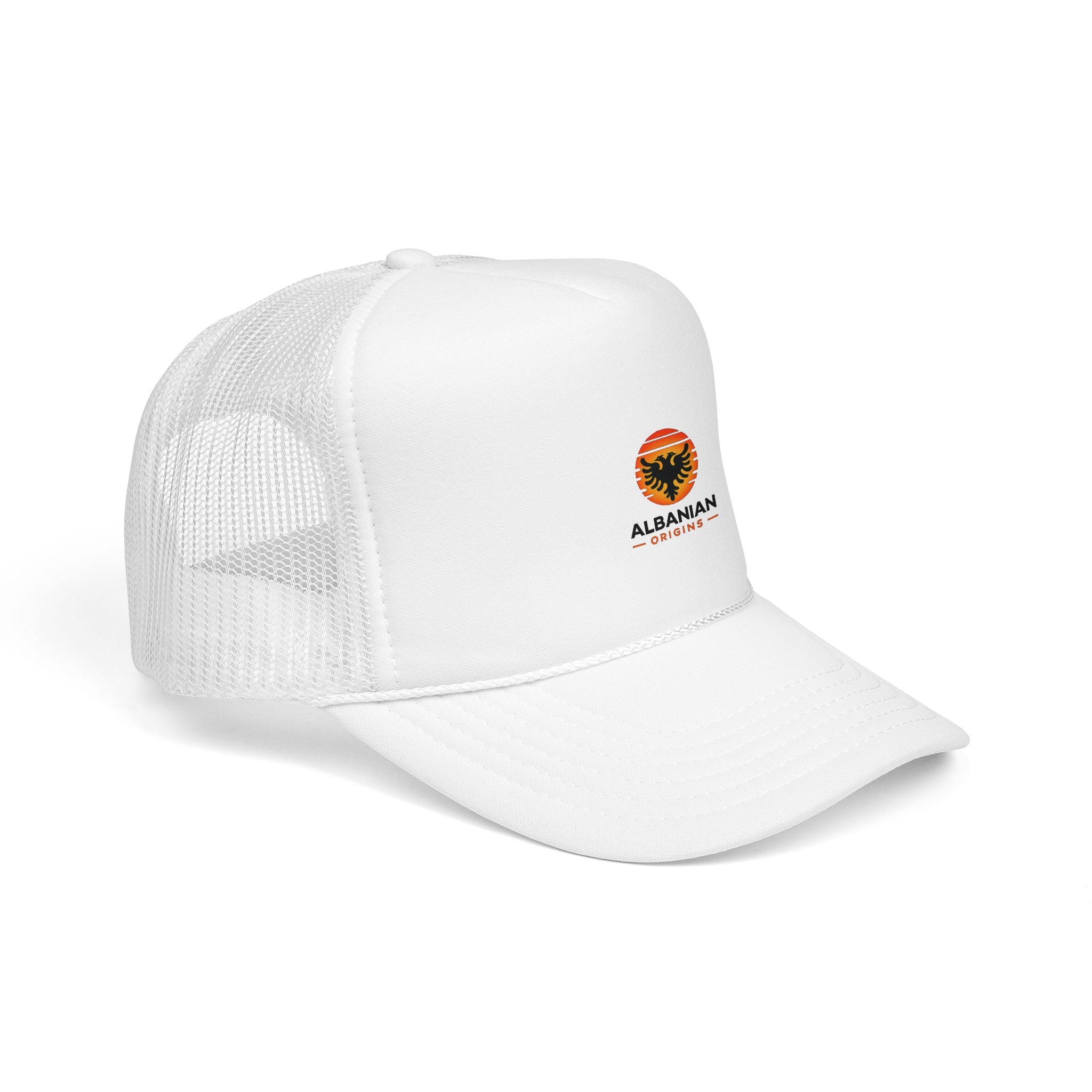 Foam Trucker Hat - Albanian Origins Sun Logo