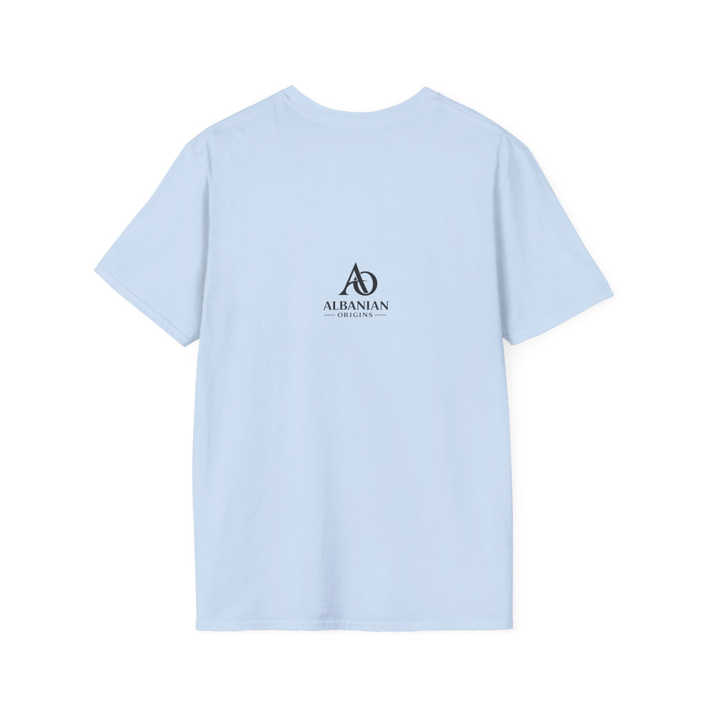 Unisex Softstyle T-Shirt - Albanians Against Corruption - Albanian Origins