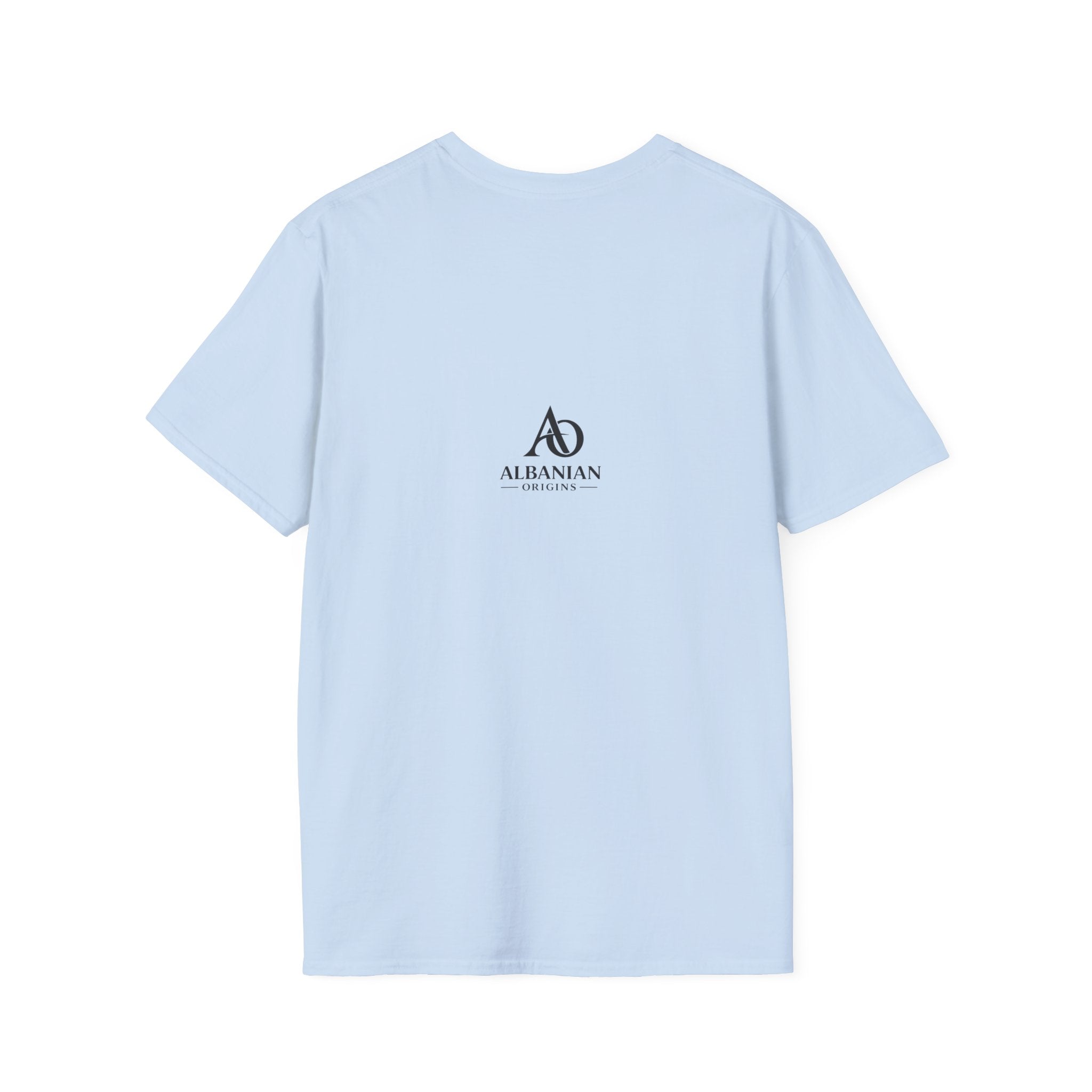 Unisex Softstyle T-Shirt - Albanians Against Corruption - Albanian Origins