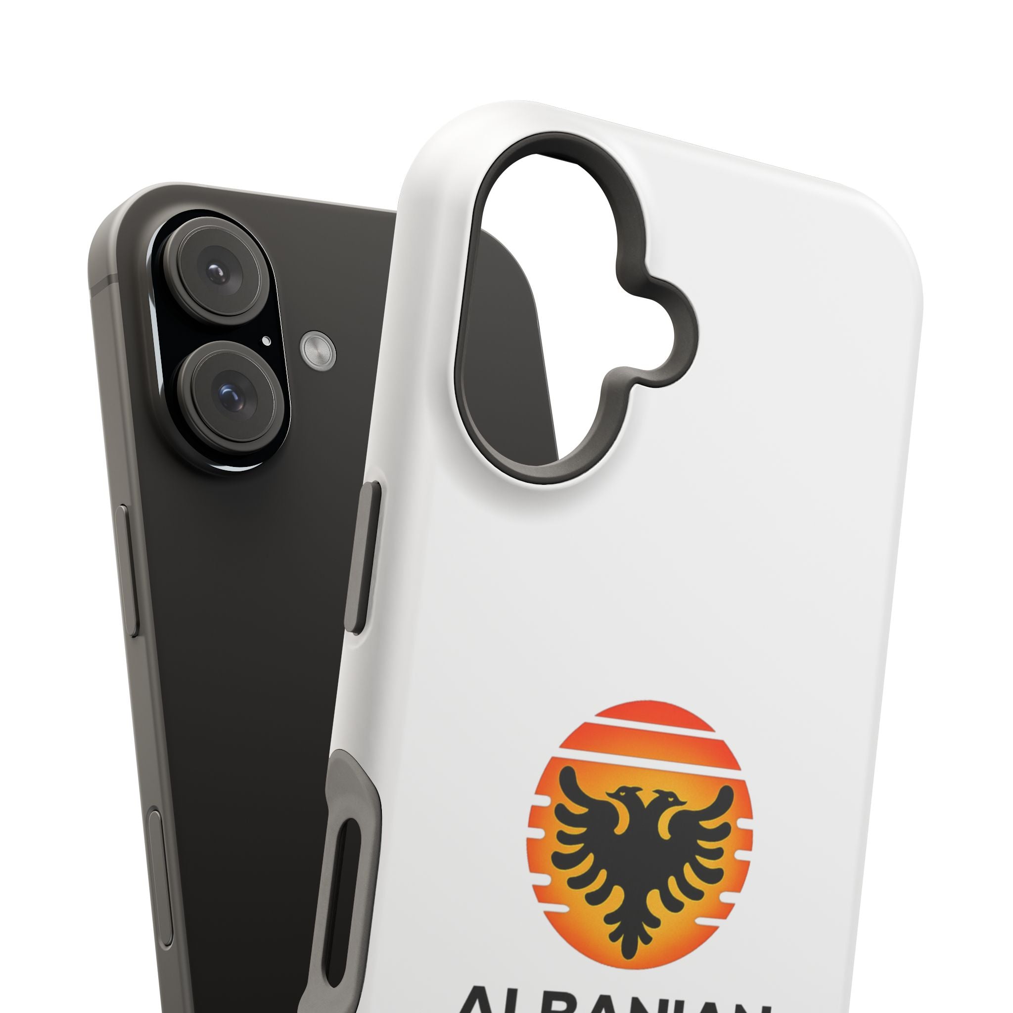 Magnetic Impact-Resistant Cases - Albanian Origins Sun Logo