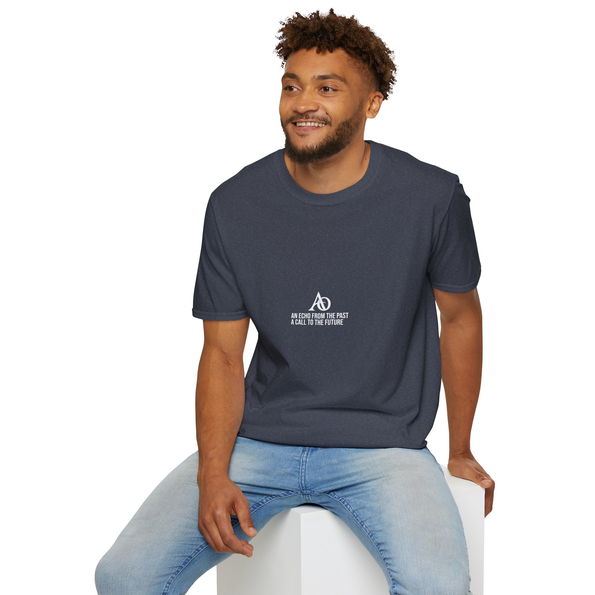 Unisex Softstyle T-Shirt - AO Logo - An Echo From the Past, A Call to the Future