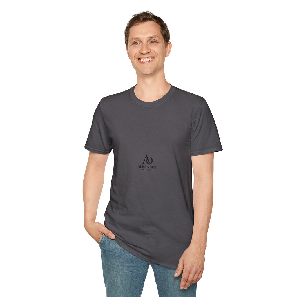 Unisex Softstyle T-Shirt - Albanian Origins Logo