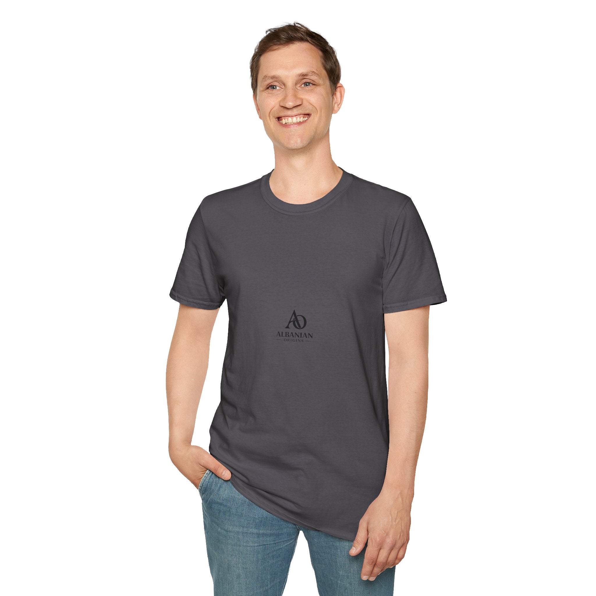 Unisex Softstyle T-Shirt - Albanian Origins Logo