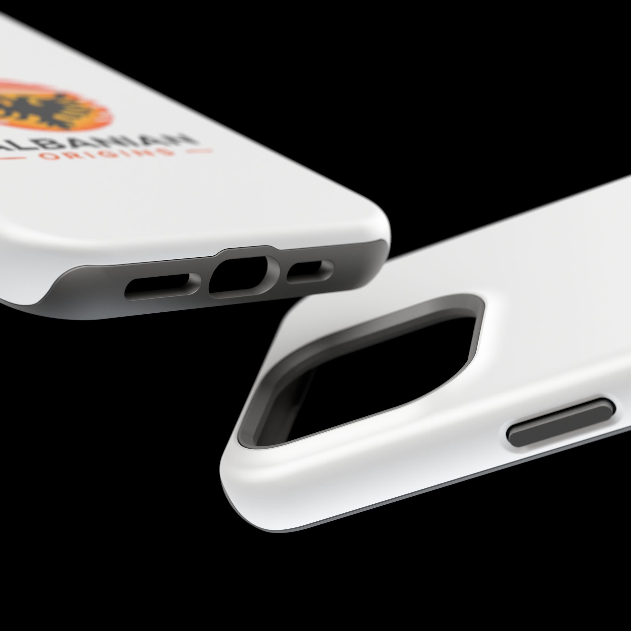 Magnetic Impact-Resistant Cases - Albanian Origins Sun Logo