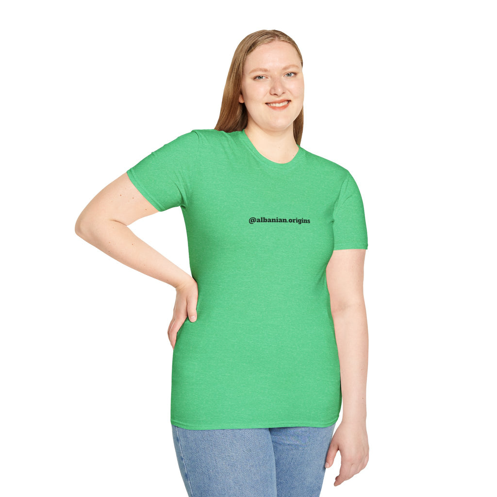 Unisex Softstyle T-Shirt - @albanian.origins - Albanian Origins Design