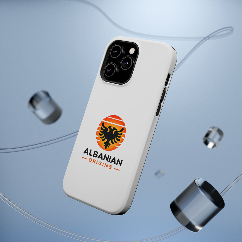 Magnetic Impact-Resistant Cases - Albanian Origins Sun Logo