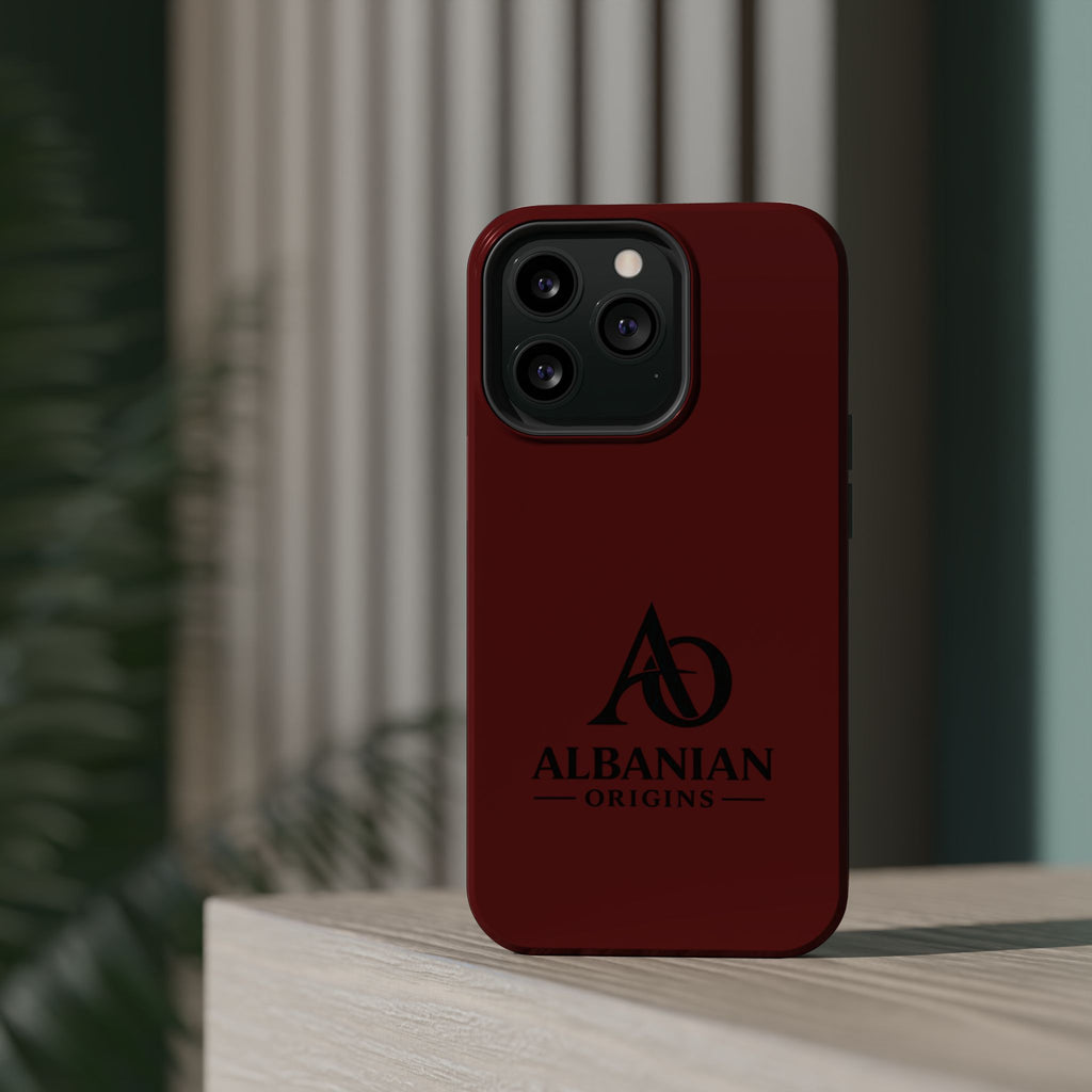 Magnetic Impact-Resistant Cases - Albanian Origins Logo
