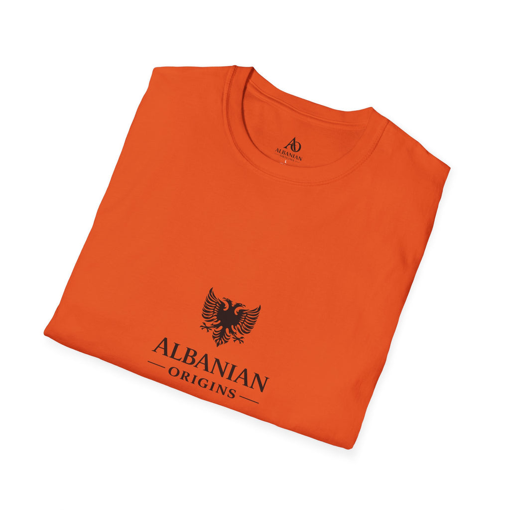 Unisex Softstyle T-Shirt - Albanian Origins Eagle