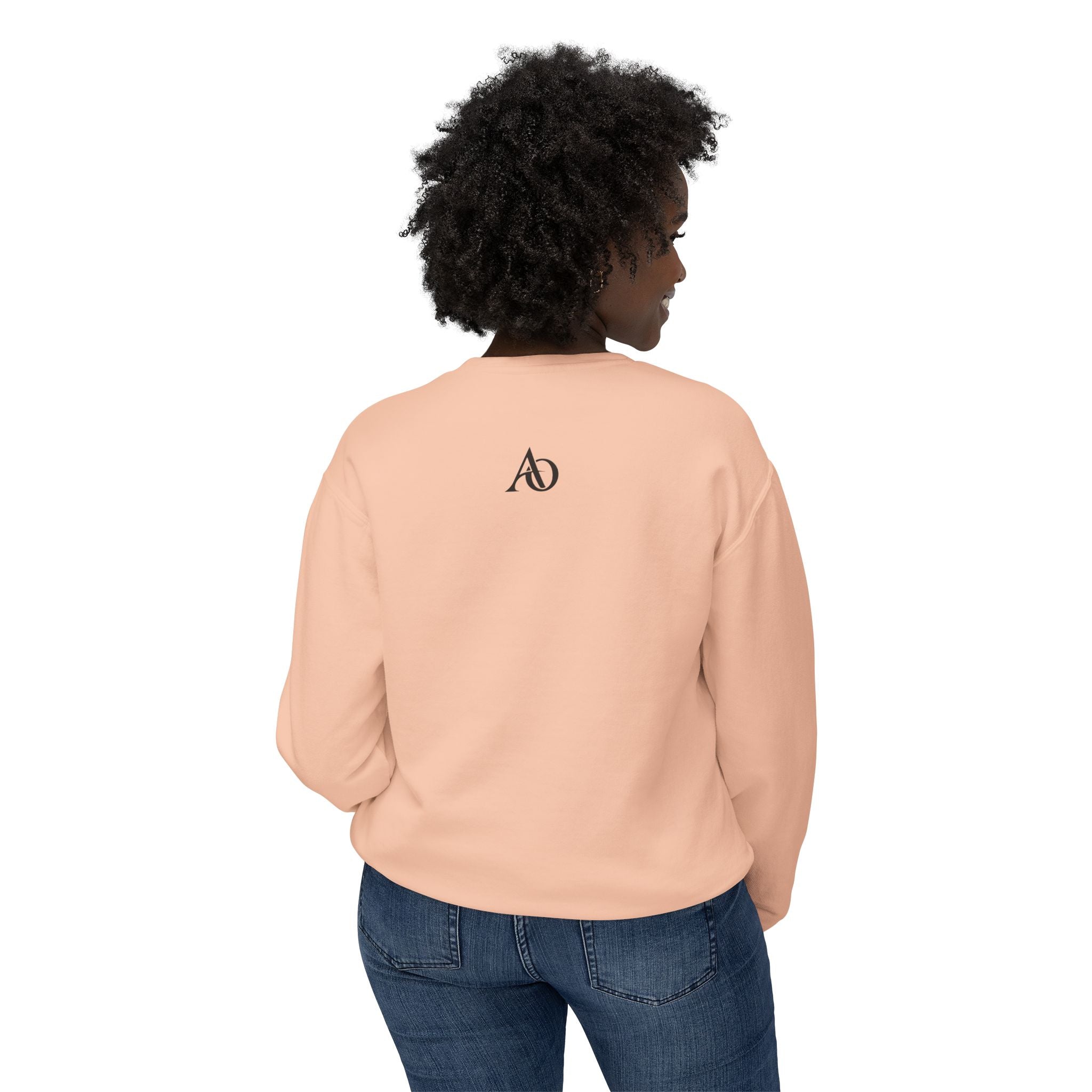 Unisex Lightweight Crewneck Sweatshirt - Albanian Origins