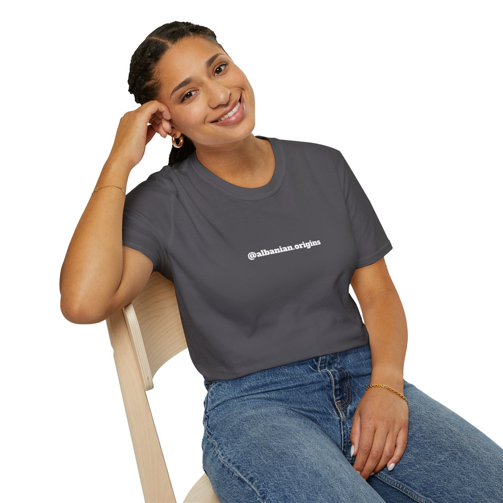 Unisex Softstyle T-Shirt - @albanian.origins - Albanian Origins Design
