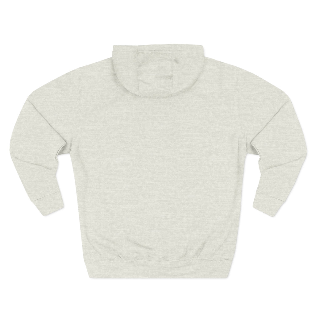 Three-Panel Fleece Hoodie - Albanian Origins Eagle