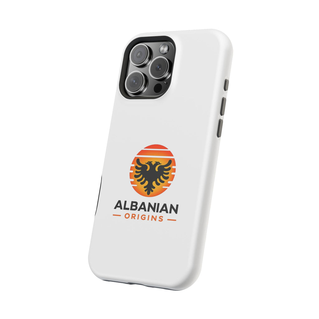 Magnetic Impact-Resistant Cases - Albanian Origins Sun Logo