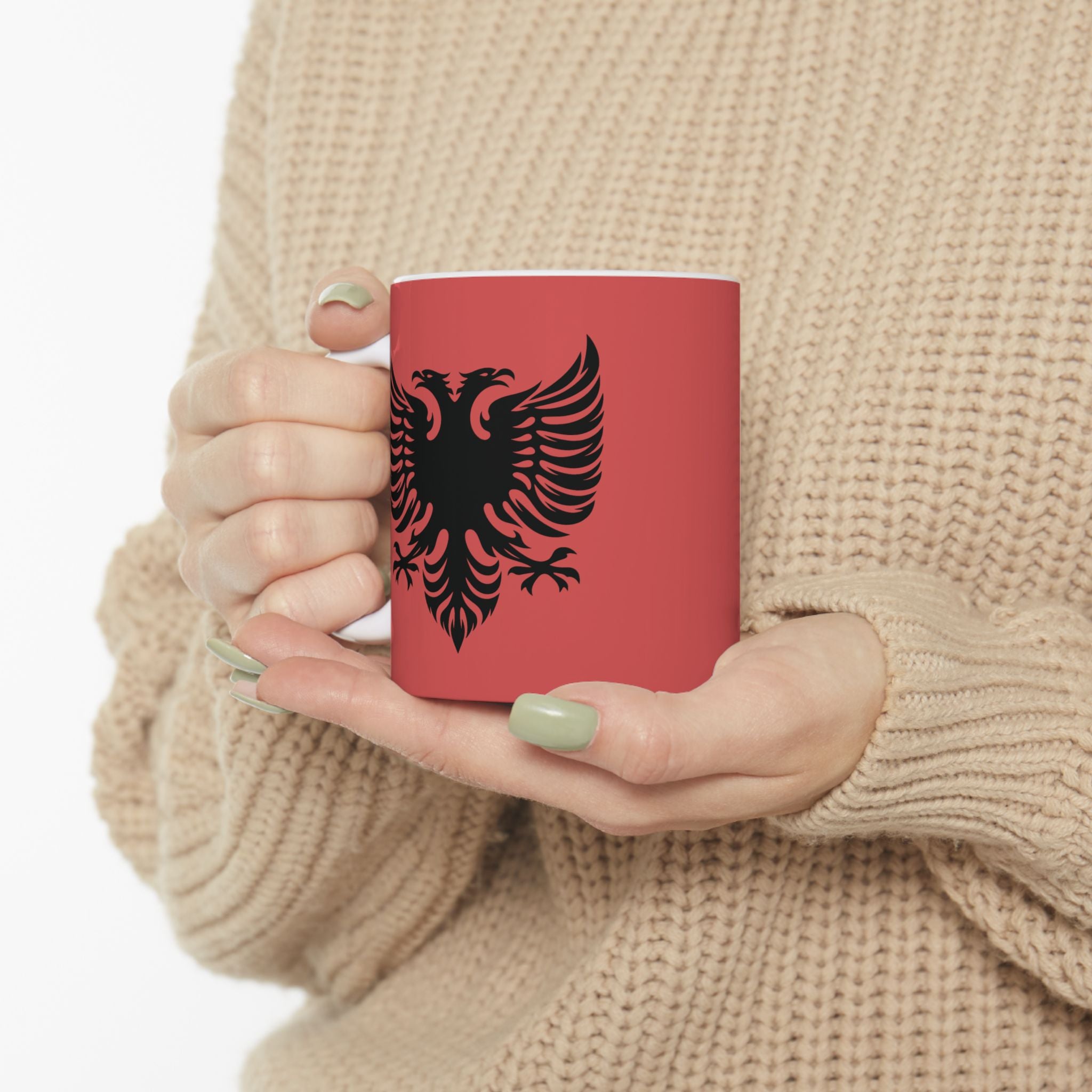 Ceramic Mug, (11oz, 15oz) - Albanian Origins