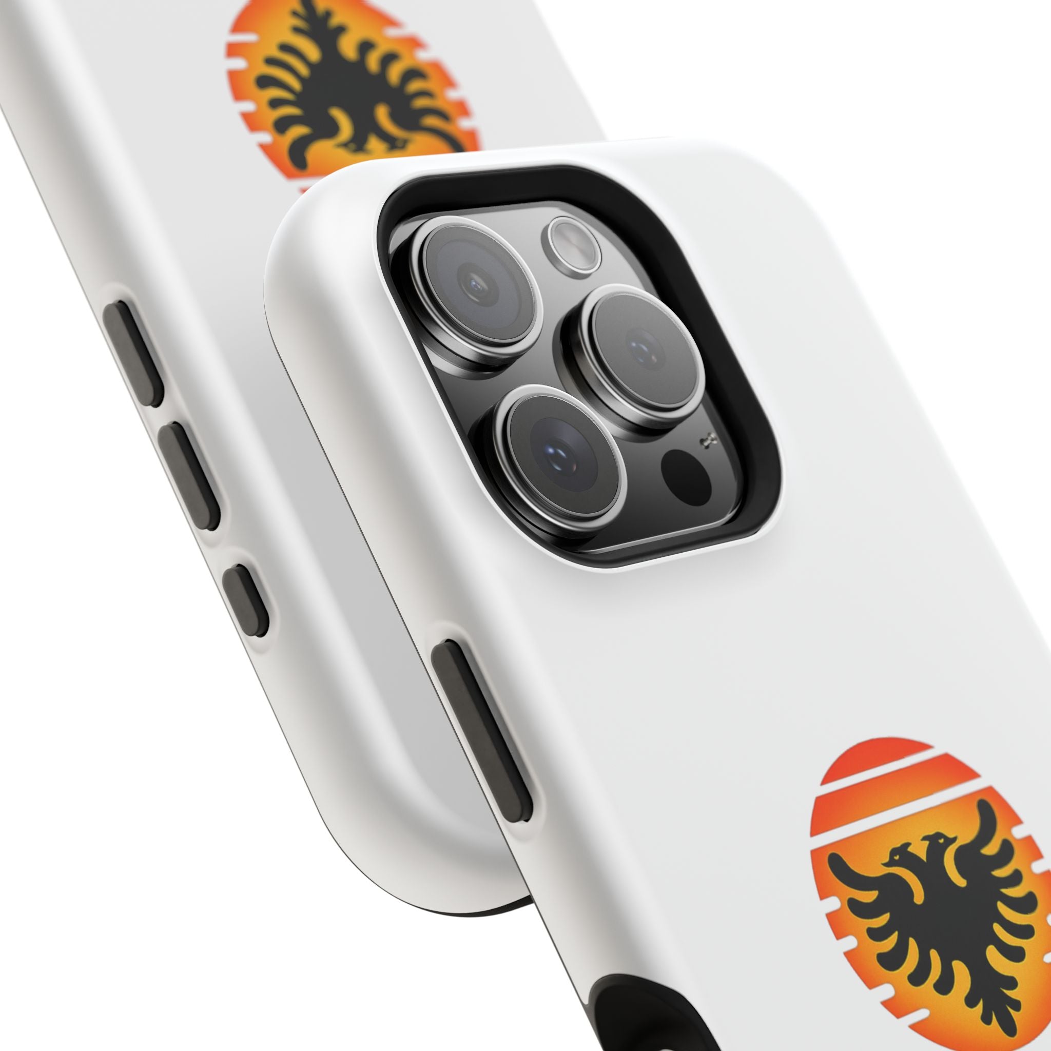 Magnetic Impact-Resistant Cases - Albanian Origins Sun Logo