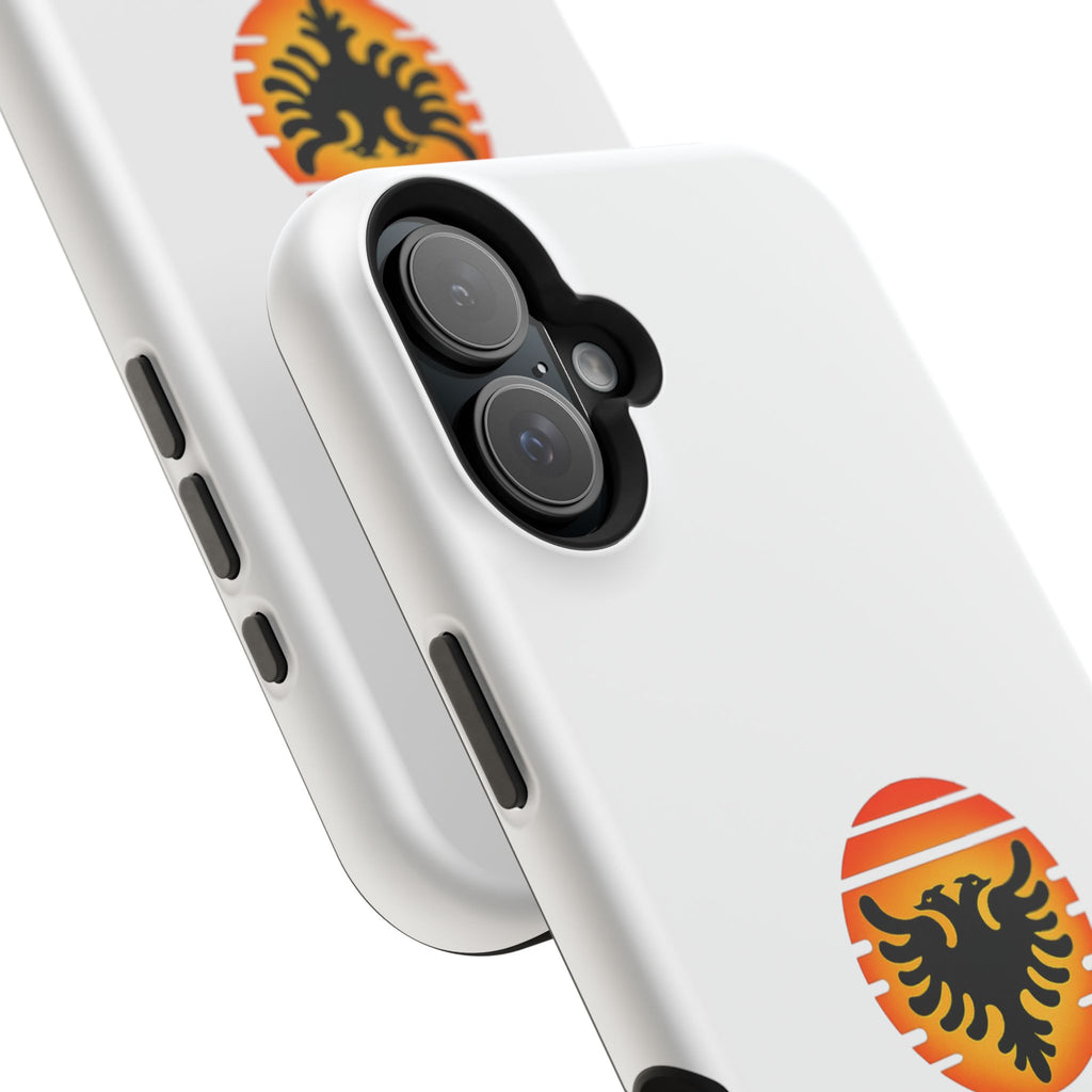 Magnetic Impact-Resistant Cases - Albanian Origins Sun Logo