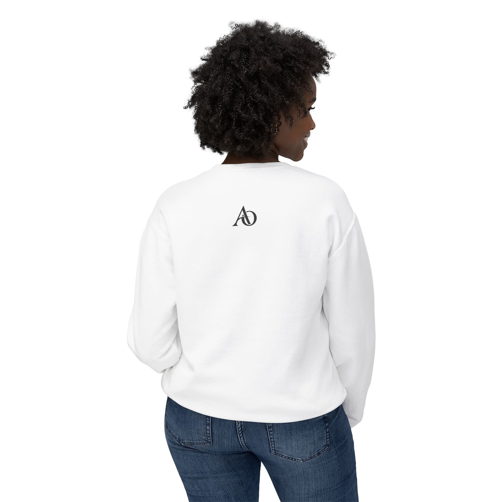 Unisex Lightweight Crewneck Sweatshirt - Albanian Origins