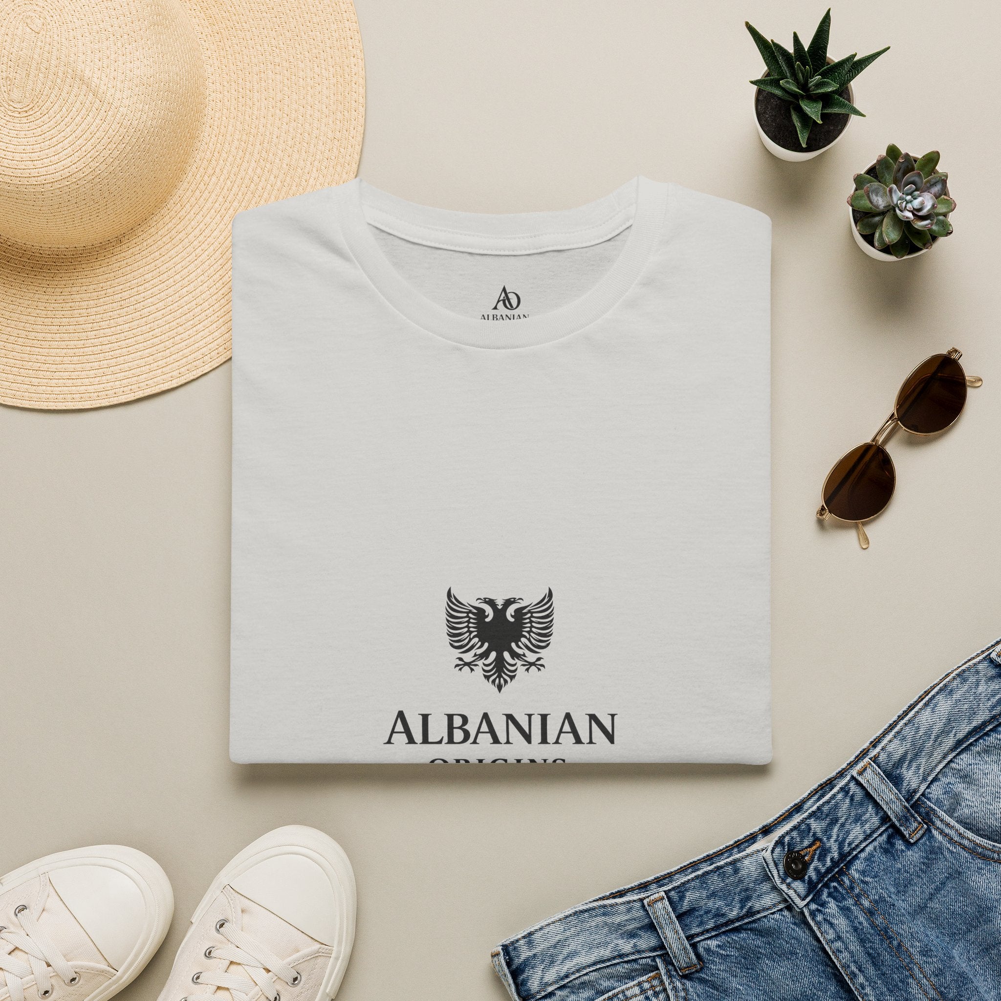 Unisex Softstyle T-Shirt - Albanian Origins Eagle