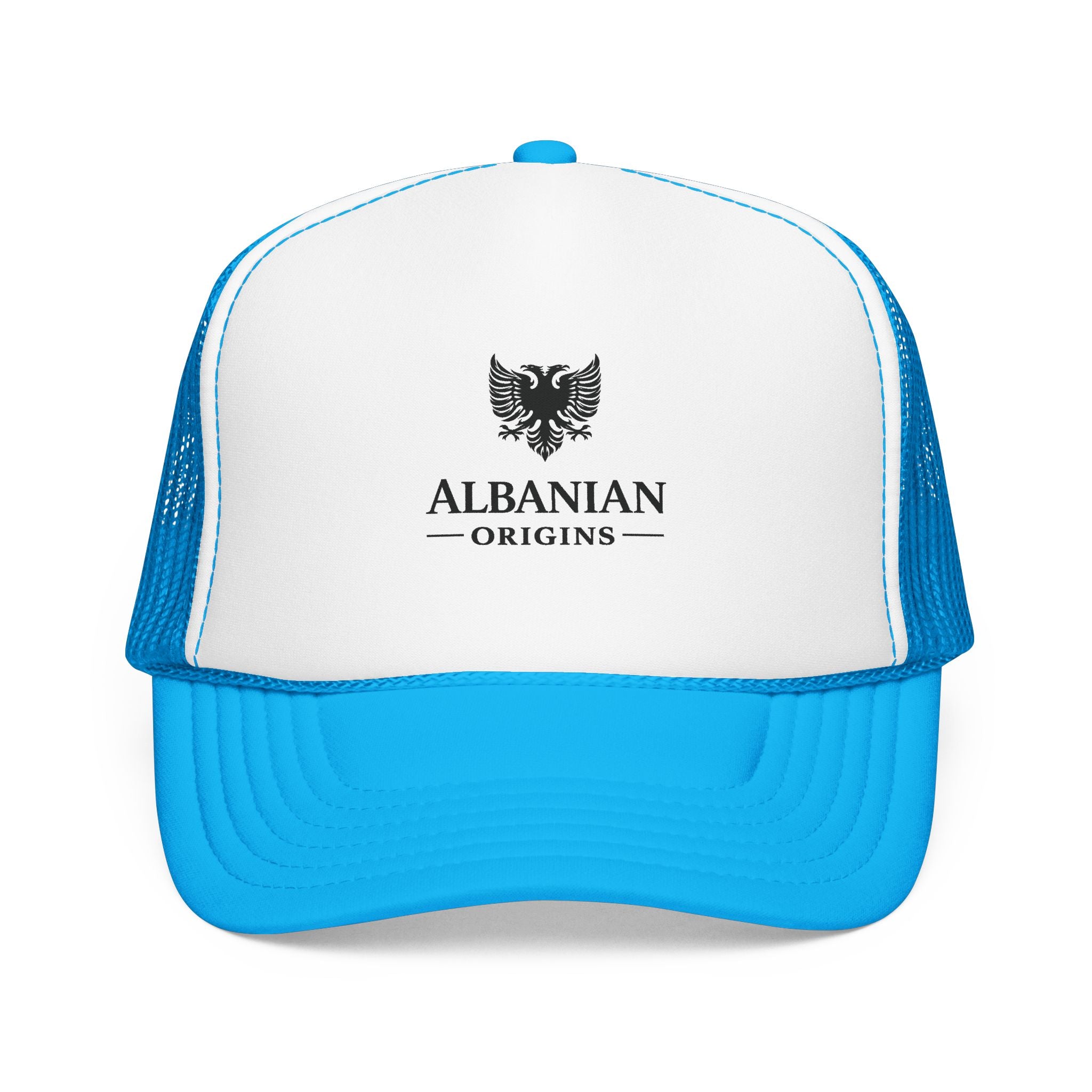 Foam Trucker Hat - Albanian Origins Eagle