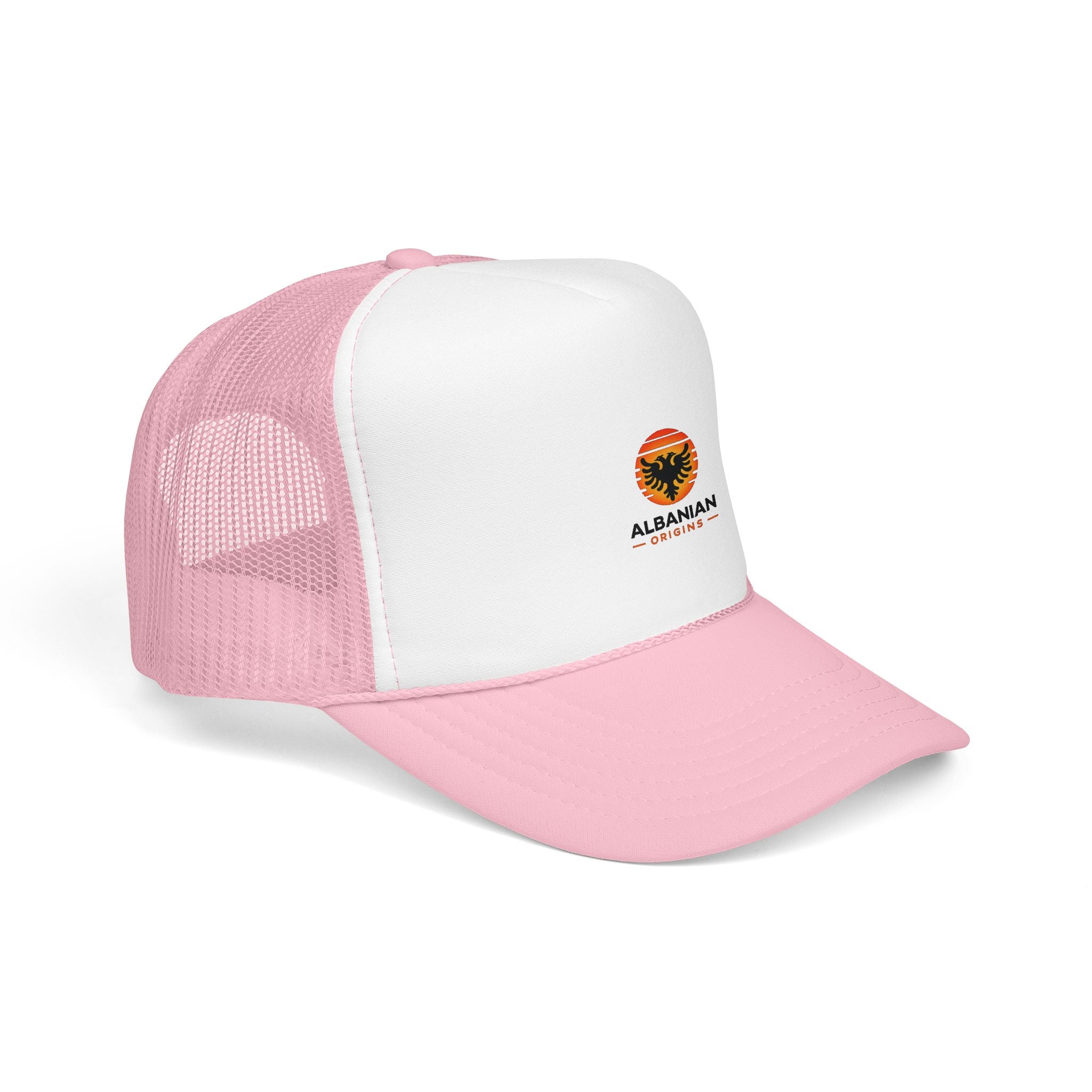 Foam Trucker Hat - Albanian Origins Sun Logo