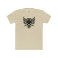 Unisex Cotton Crew Tee - Tribal Eagle Design - Albanian Origins