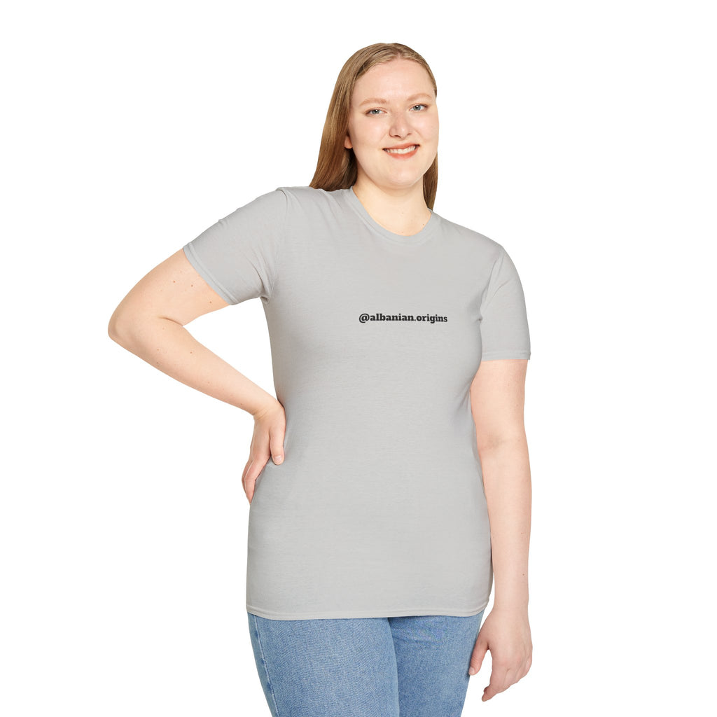 Unisex Softstyle T-Shirt - @albanian.origins - Albanian Origins Design