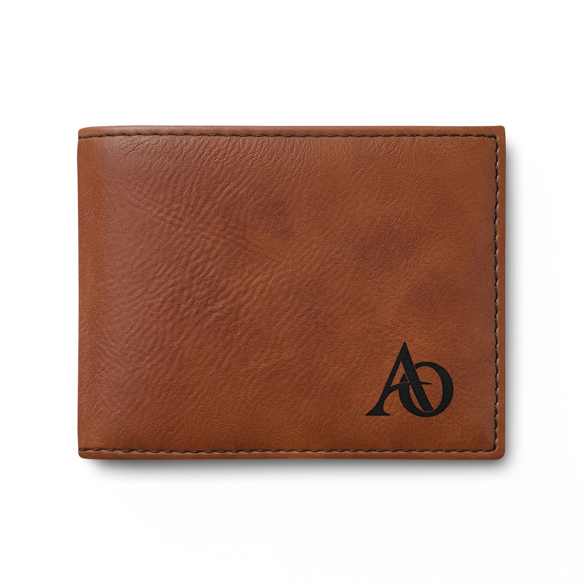 Bi-Fold Wallet with Flip - AO Logo