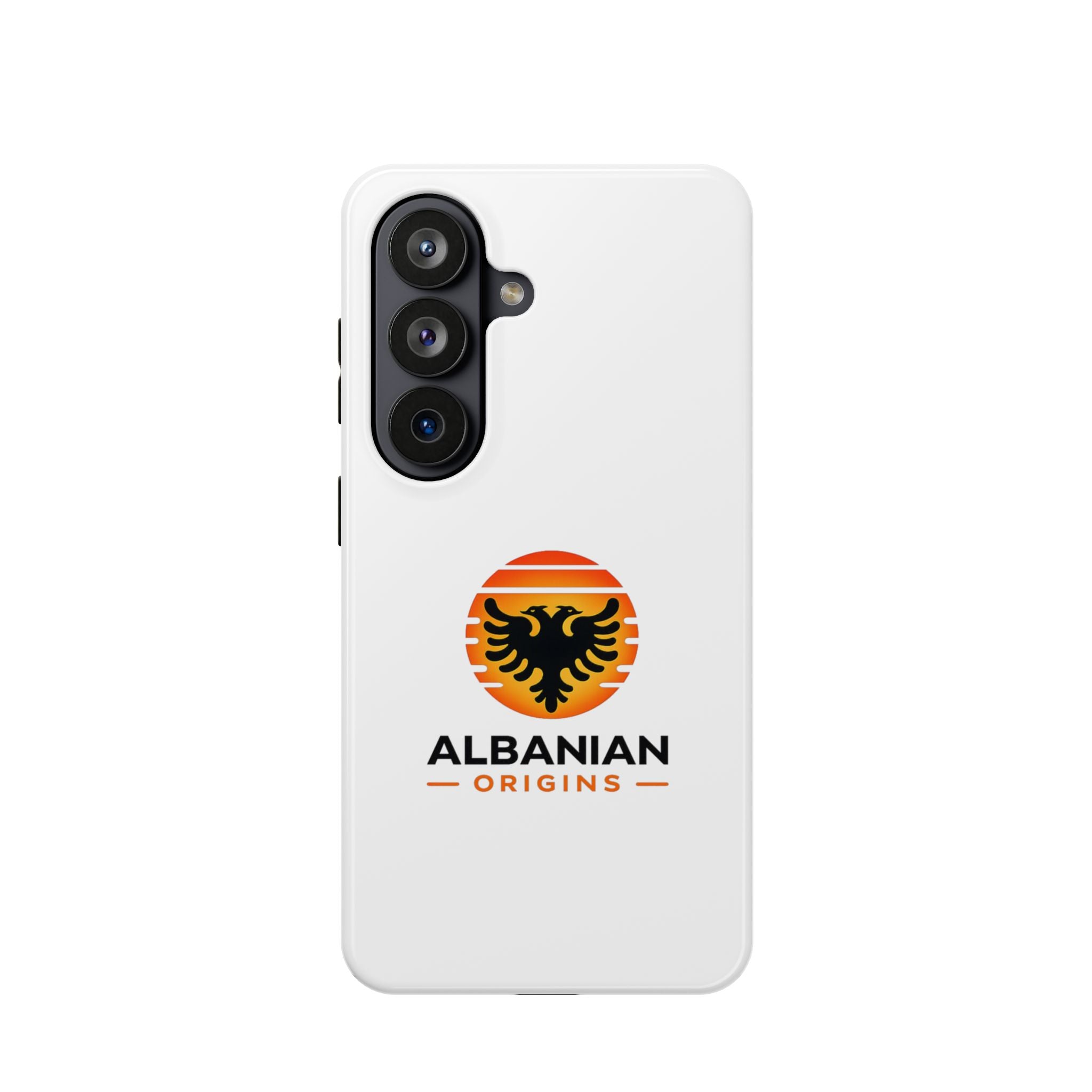 Magnetic Impact-Resistant Cases - Albanian Origins Sun Logo