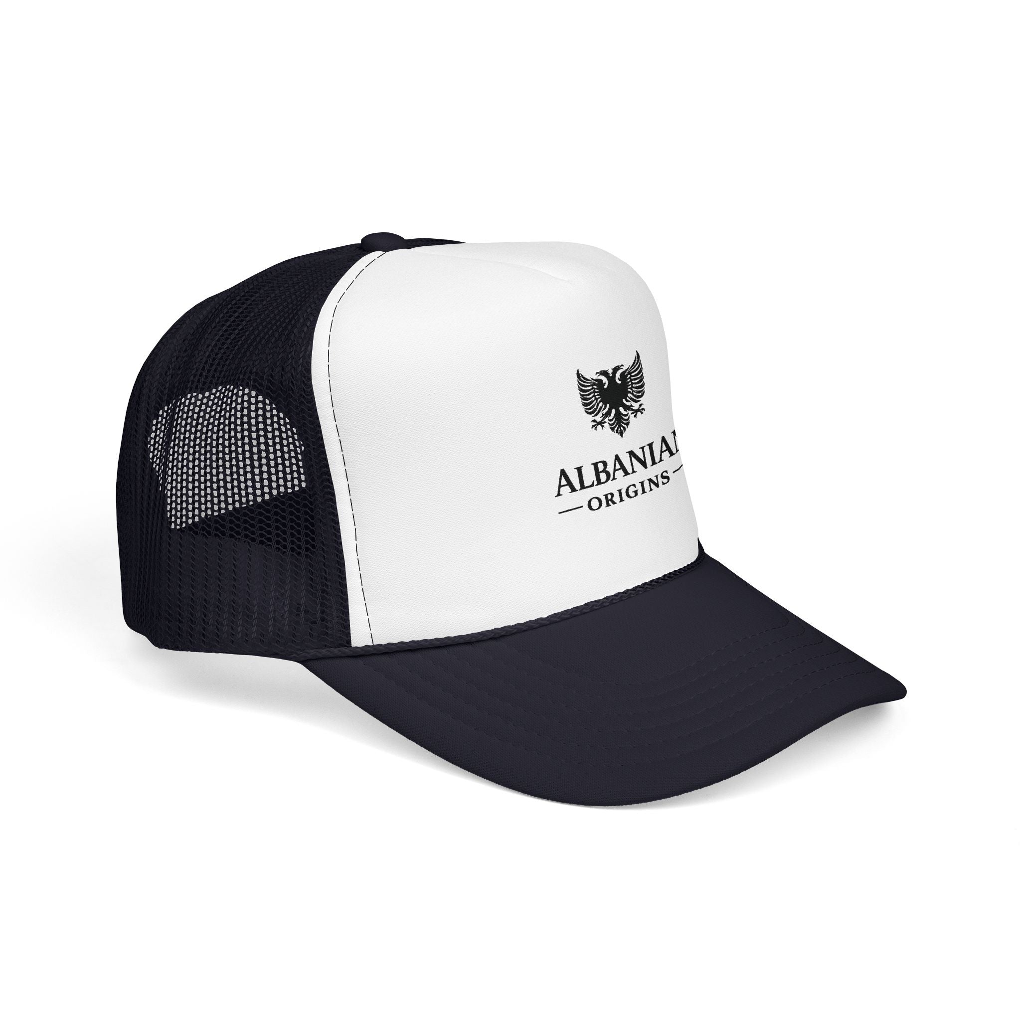 Foam Trucker Hat - Albanian Origins Eagle