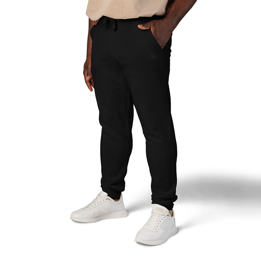Unisex Fleece Sweatpants (Embroidery) - AO Logo - Albanian Origins