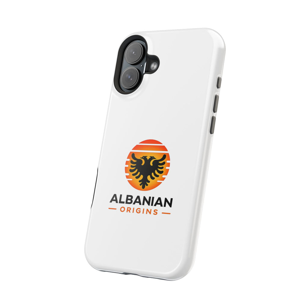 Magnetic Impact-Resistant Cases - Albanian Origins Sun Logo