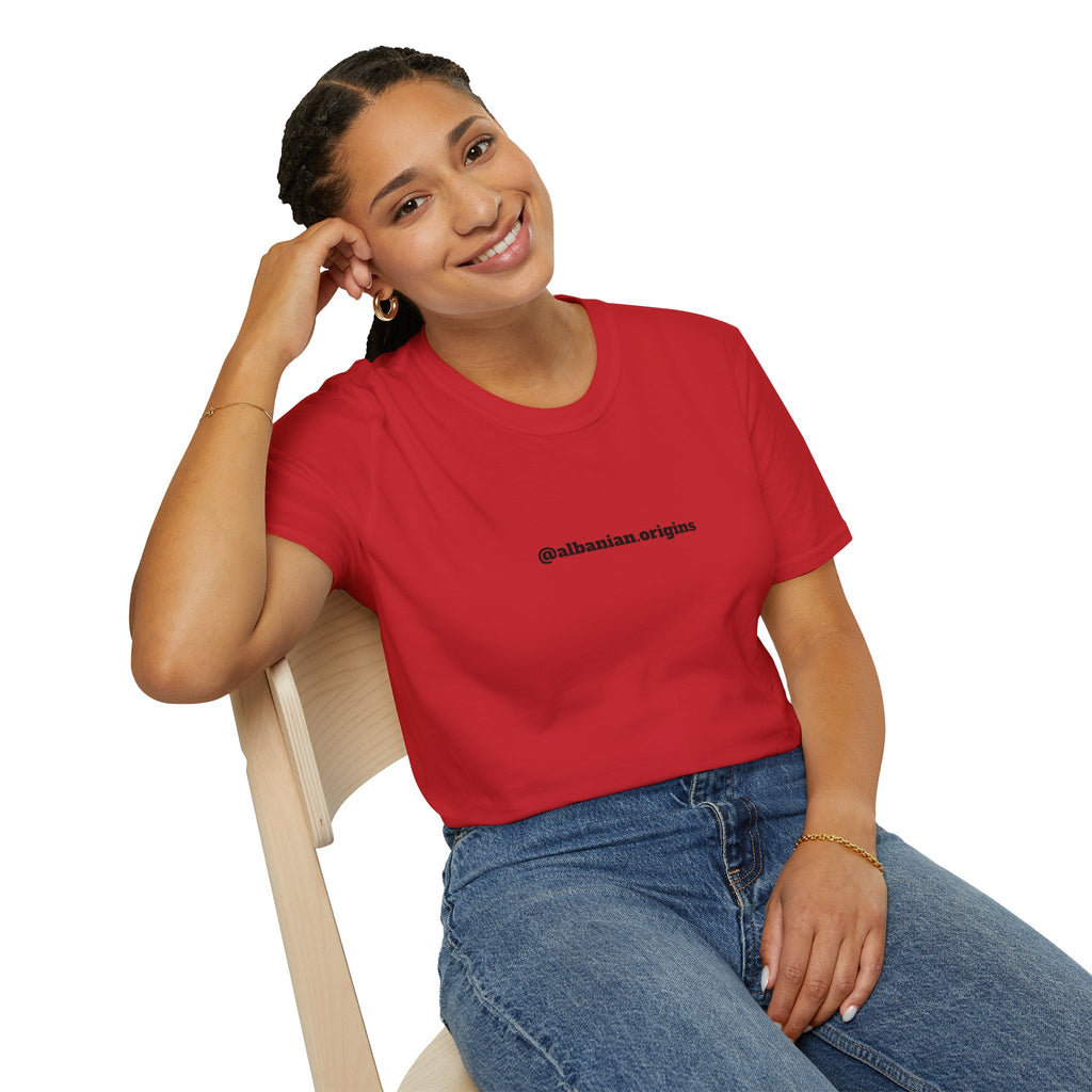 Unisex Softstyle T-Shirt - @albanian.origins - Albanian Origins Design