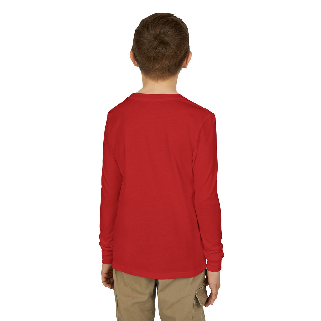 Youth Jersey Long Sleeve Tee - Albanian Origins Logo